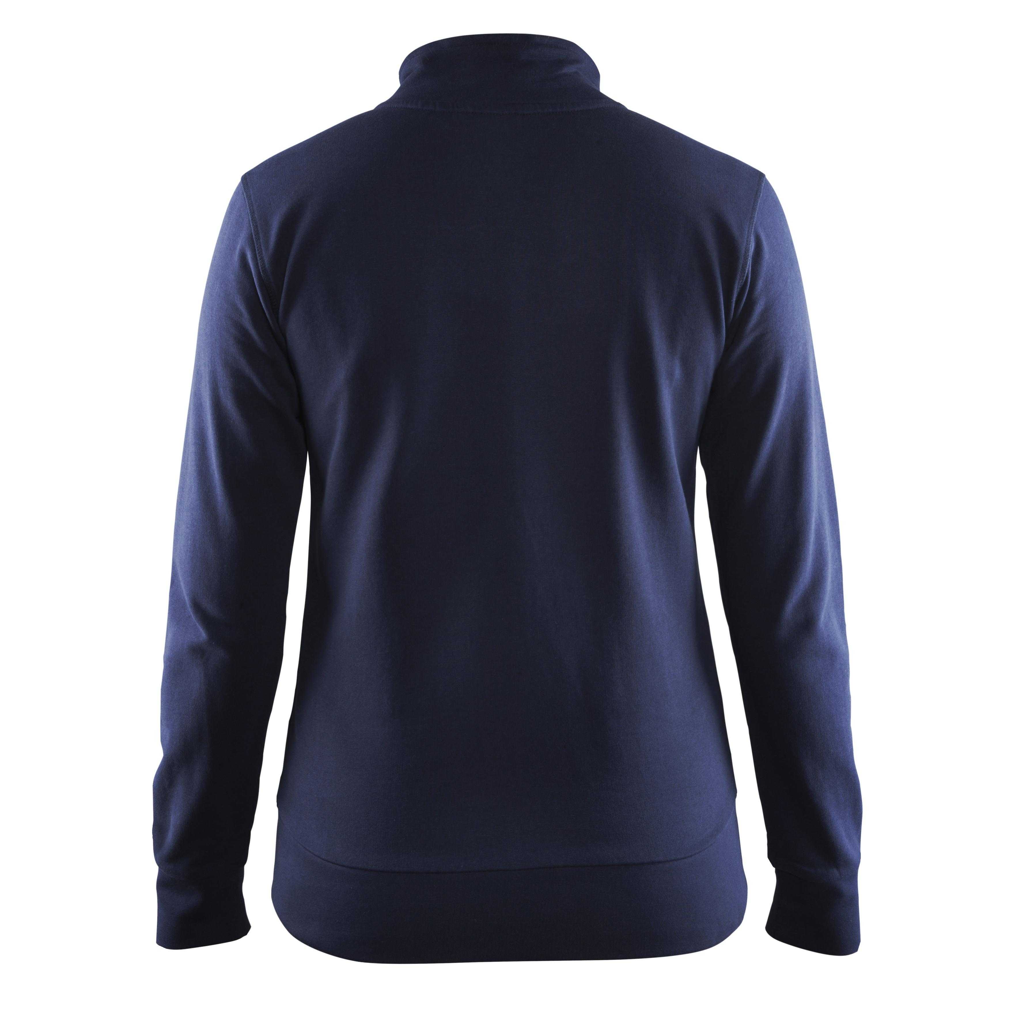 BLAKLADER 33721158 Women's Sweatshirt Full Zip Work Sweatshirt WOMEN - 100% Cotton
